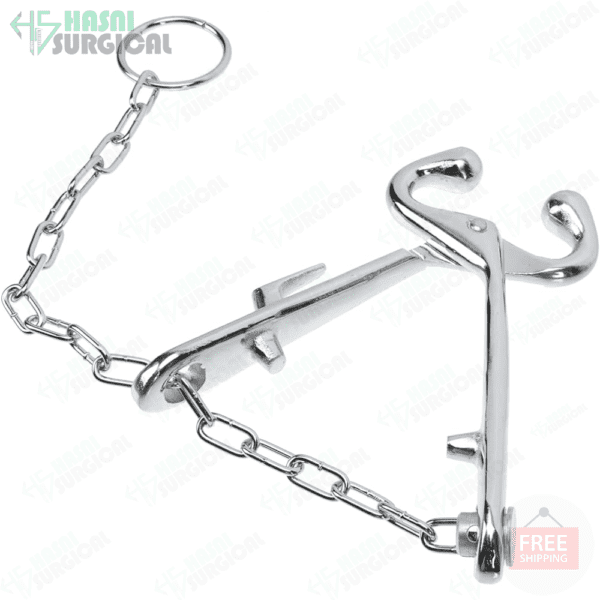 Bull/Cow Nose Lead with 13" Chain