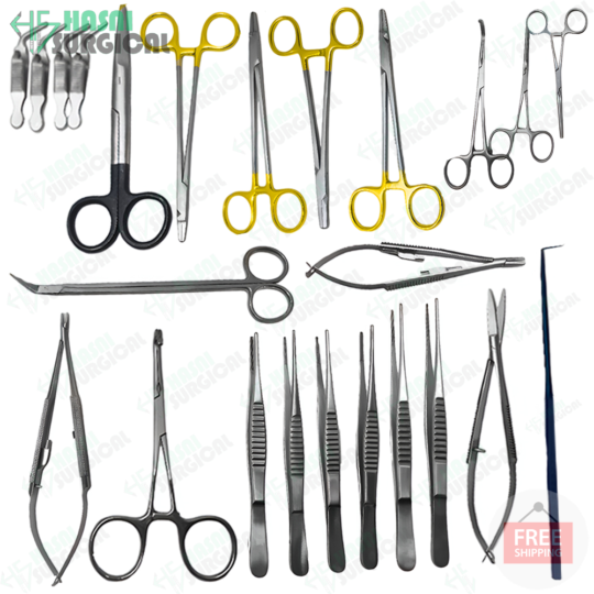 15 pcs vascular set