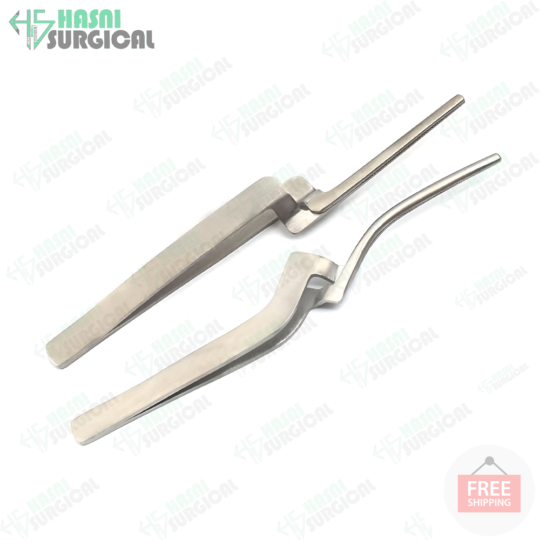 Articulating Paper Forceps Curved 10 Pcs