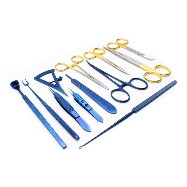 Blepharoplasty instrument set