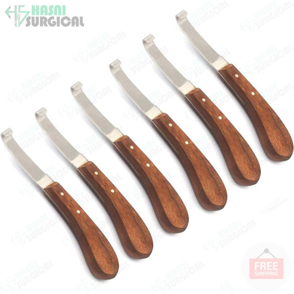 Right-hand hoof knives