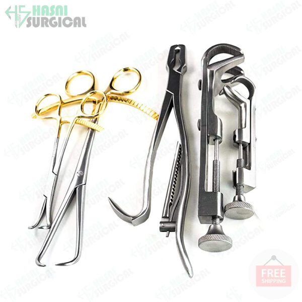 Assorted Orthopedic Surgical Instruments