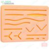 Silicone Suture Practice Pad