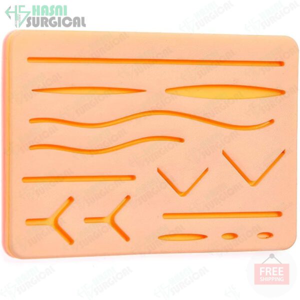 Silicone Suture Practice Pad