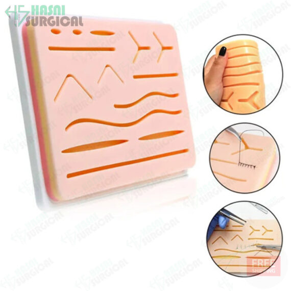 Silicone Suture Practice Pad