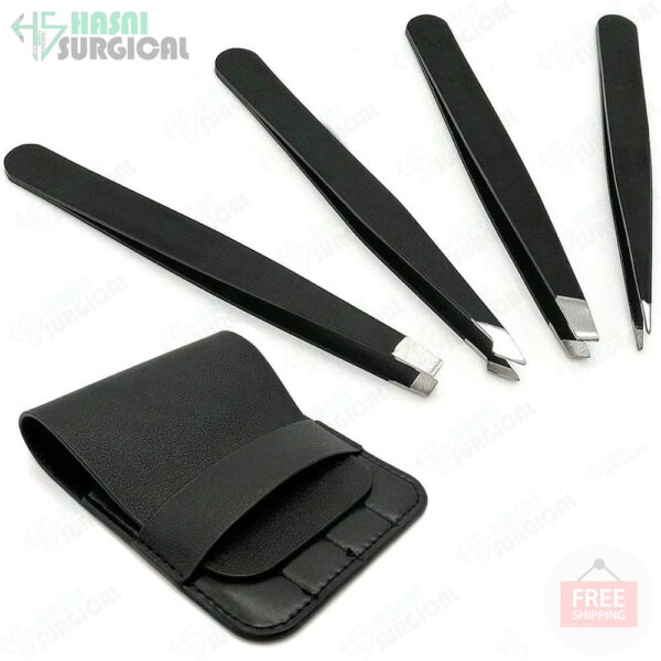 Rubience Stainless Steel Tweezers Set