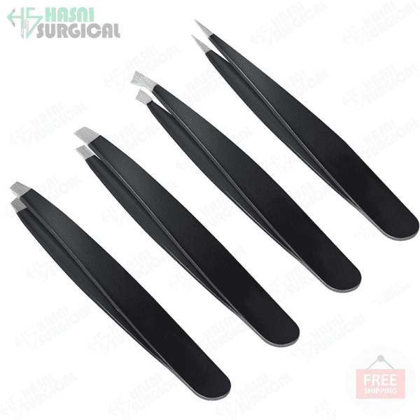 Stainless Steel Tweezers Set