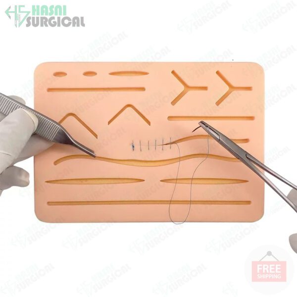 Silicone Suture Practice Pad