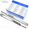 Surgical Scalpel Blades with Scalpel Knife Handle