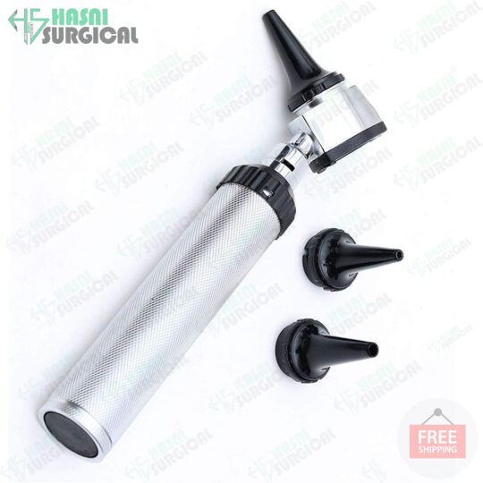 Otoscope Kit Set Led 3.5v Black