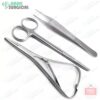 Veterinary Forcep Suturing Scissors