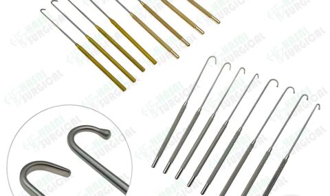 Uterine Animal Spay Snook Ovariectomy Hook Veterinary Pet Instruments