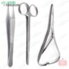 Surgical Suturing Suture Forceps Scissors and Veterinary scissors, ideal for hand suture, and safe to avoid being scissored