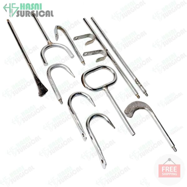 Stainless Steel Veterinary Dystocia Set