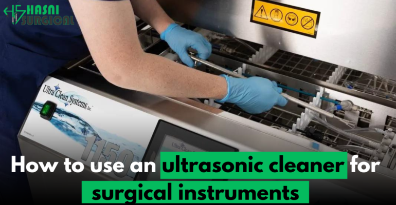 use an ultrasonic cleaner