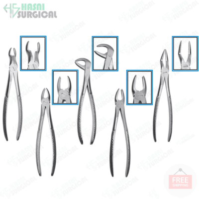 Dental Tooth Extracting Forceps Pliers Kit