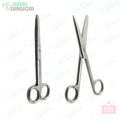 Stainless steel surgery surgical gauze removal scissors