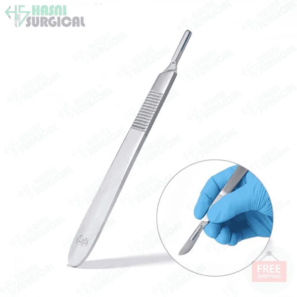 Medical Scalpel BP Handle Operating Small Cut Knife & Sterilized Disposable Blade