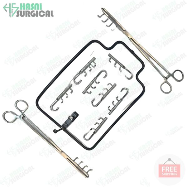 Rumenotomy Retractor Set Veterinary Instruments