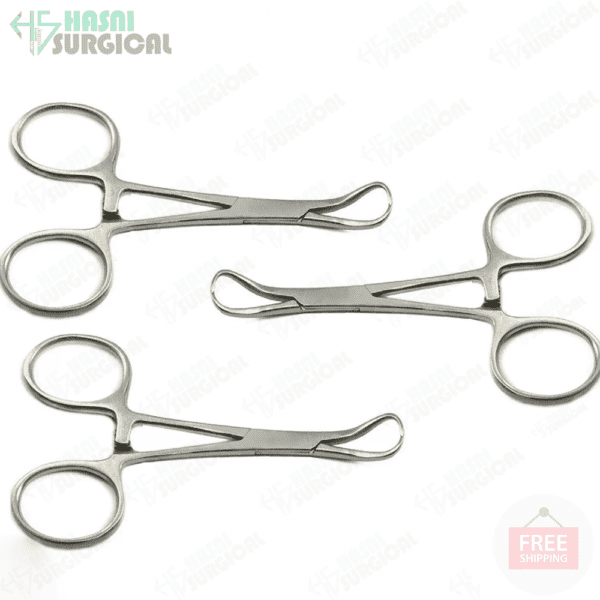 Cloth Towel Tweezer Clamp Self-retaining Scarf Forceps