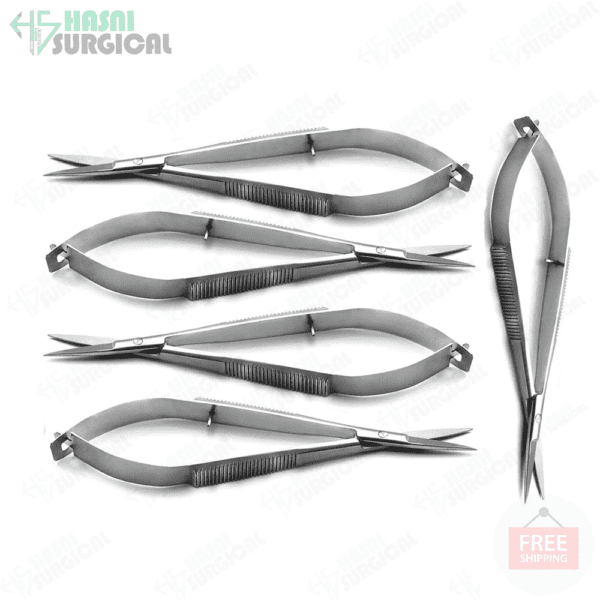 Micro Scissors Spring Ophthalmic Surgical Suturing Tools Set