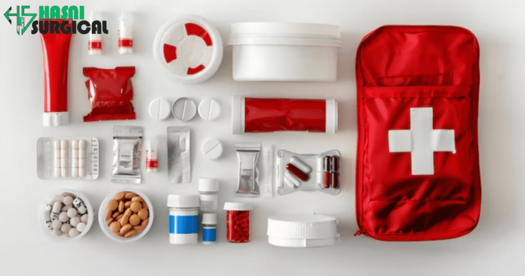 A fully comprehensive first aid kit for wellness-oriented as well as specialized emergencies.