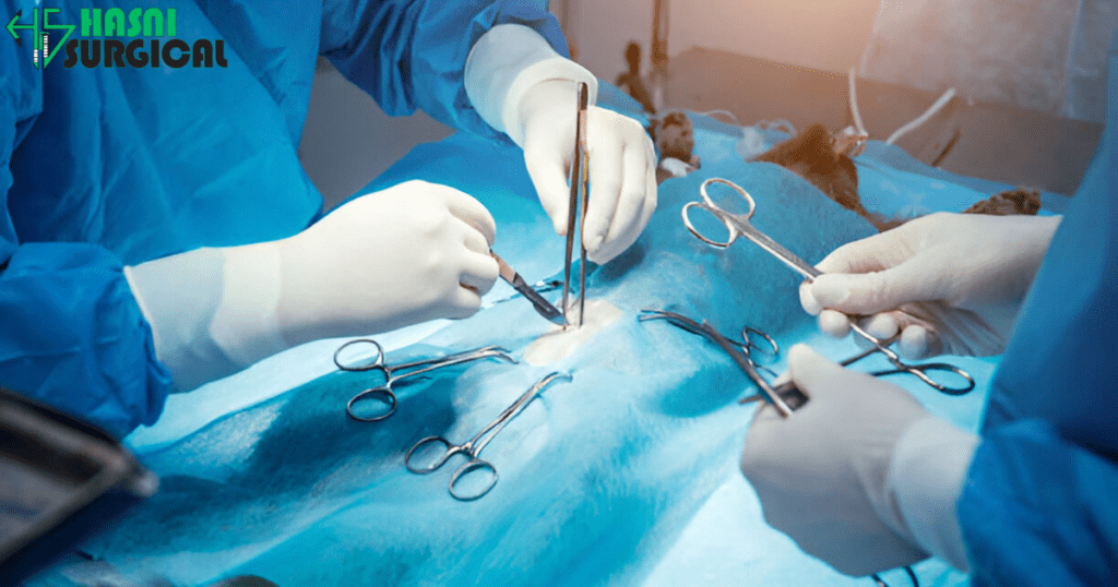 One of the must-use tools are veterinary instruments for mixed practices 