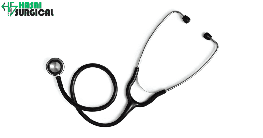 One of the must-use tools is stethoscope