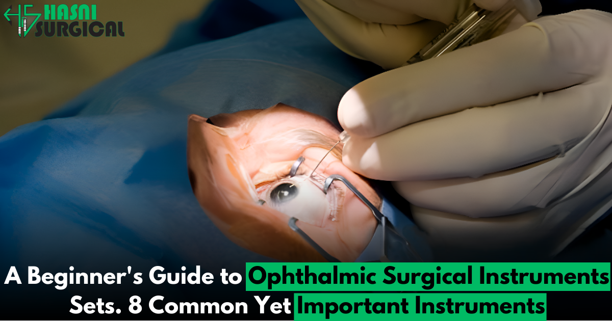 Orbitotomy Instruments A Beginner's Guide to Ophthalmic Surgical Instruments Sets. 8 Common ...
