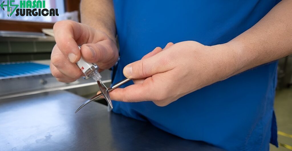 Lubrication of Veterinary Surgical Instruments