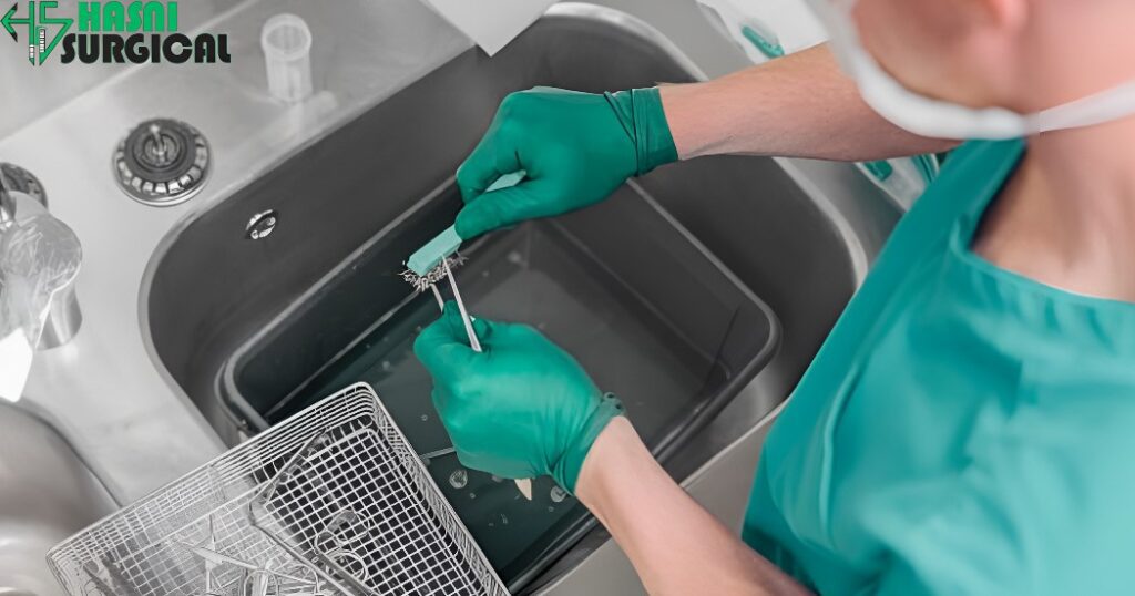 Manual Cleaning of Veterinary Surgical Instruments