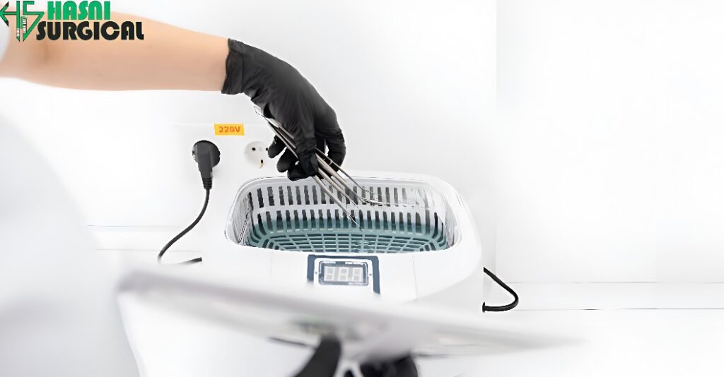 Ultrasonic Cleaning of Veterinary Surgical Instruments