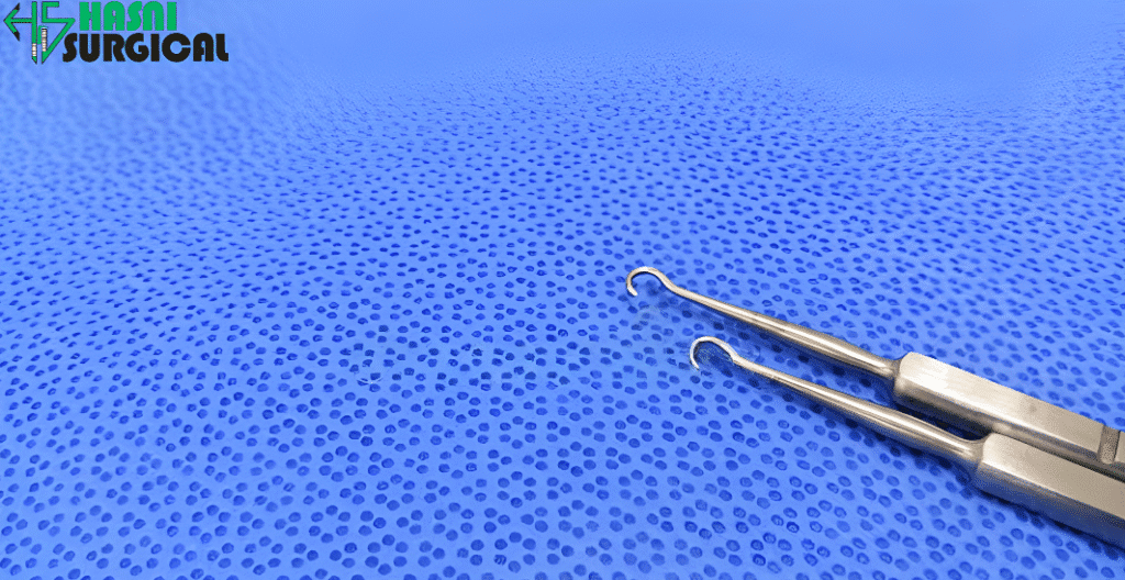 Ophthalmic surgical instruments: Hooks and Spatulas